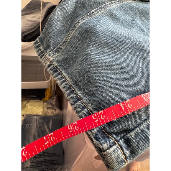 Sage & Fig Women's Barrel Jeans Wide Leg Size Large (10) - Picture 5 of 8